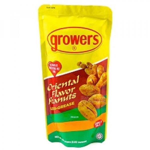Growers Less Grease Peanuts Oriental -80Gm