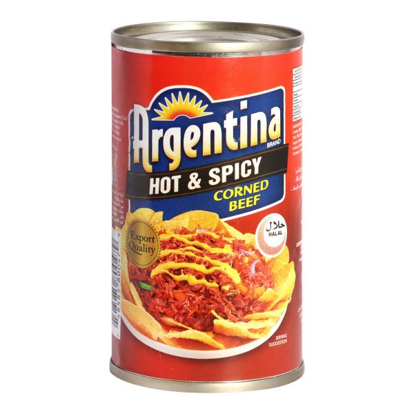 Argentina Corned Beef Hot N Spicy -175gm