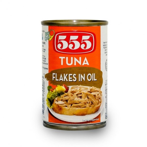 555 Tuna Flakes In Oil-155gm