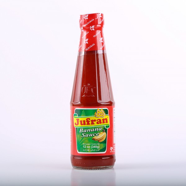 Jufran Banana Sauce Hot N Spicy -340gm
