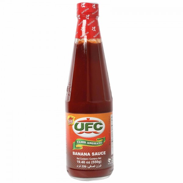 UFC Banana Sauce Hot N Spicy-550gm