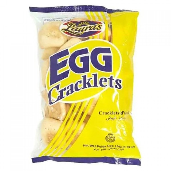 Lauras Egg Cracklets-150gm