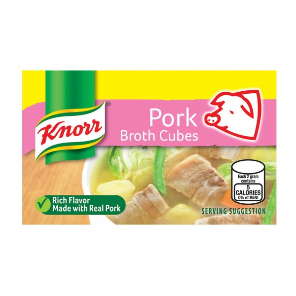 Knorr 6 Pork Broth Cubes-60gm