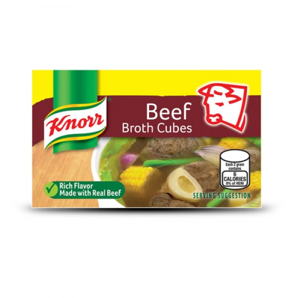 Knorr 6 Beef Broth Cubes -60gm