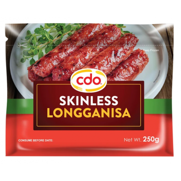CDO NF Skinless Pork Longganisa-400gm