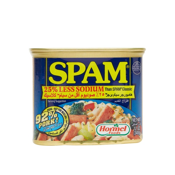Spam Luncheon Meat Pork L/Salt -340gm