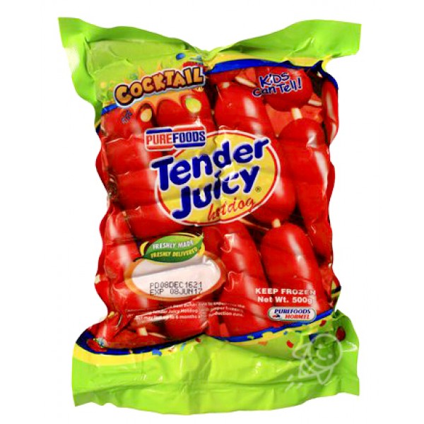 PureFoods Tender Juicy Hotdog Cocktail - 500gm