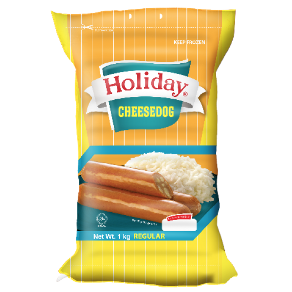 Holiday Cheese Dog Tasty Cheesy Jumbo-1Kg
