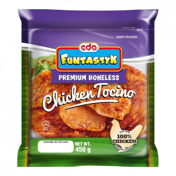 CDO Funtastyk Chicken Tocino -450gm