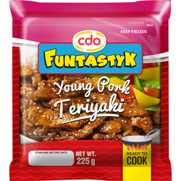 CDO Funtastyk Young Pork Teriyaki -225gm