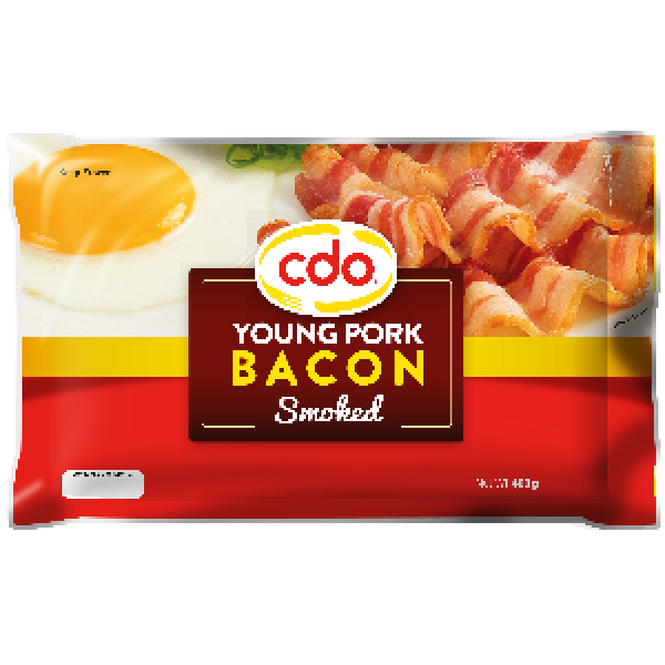 CDO Young Pork Bacon Smoked-200gm