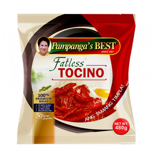 Pampangas Best Fatless Tocino -480gm