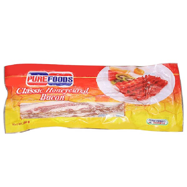 Purefoods Bacon Honeycured - 200gm